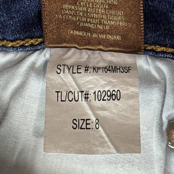 Kut From The Kloth Mia Toothpick Skinny Size 8 Womens Denim Blue Jeans - Picture 9 of 13